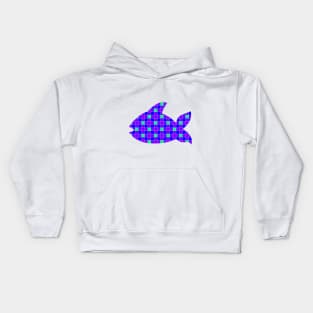 Fish artistic design Kids Hoodie